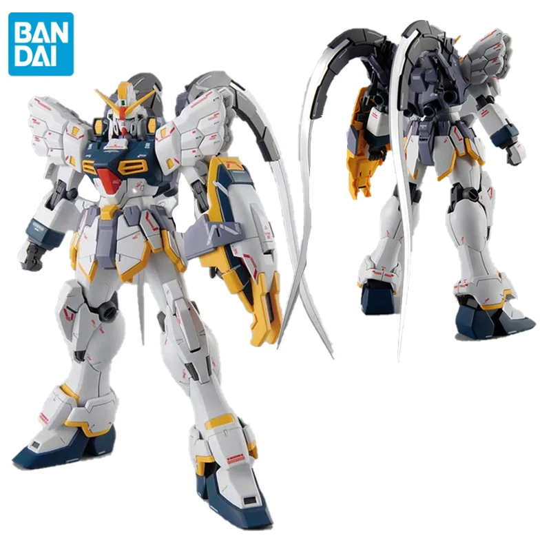 Bandai Gundam фигурки MG 1/100 новый мобильный отчет Gundam Wing EW XXXG-01SR2 Gundam Sandrock пользовательские эффекты аниме фигурки