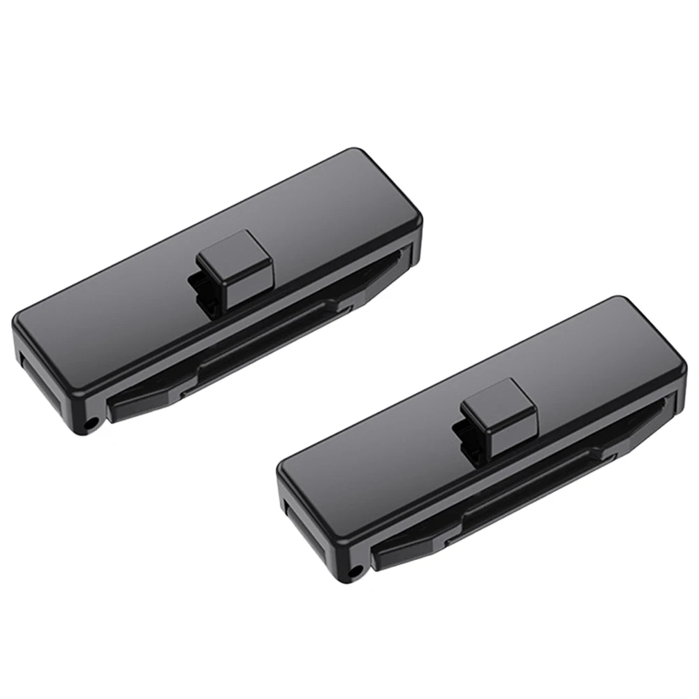

2pcs/set Adjustable Car Seats Belt Safety Holder Stopper Buckle Universal PC Plastic Seats Belt Clamp Clip 6.5*2.3*1cm