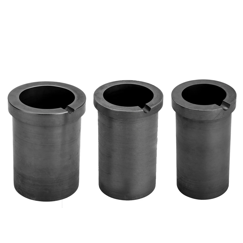 

High-Purity Melting Graphite Crucible Good Heat Transfer Performance For High-Temperature Gold And Silver Metal Smelting Tools-A