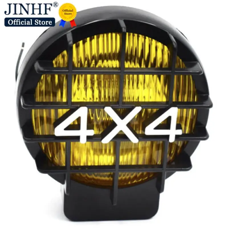

1Pcs Car Off Road Lights Work Driving HeadLights SUV Offroad Fog Light Lamp Halogen H3 Bulb 4x4 Spotlights