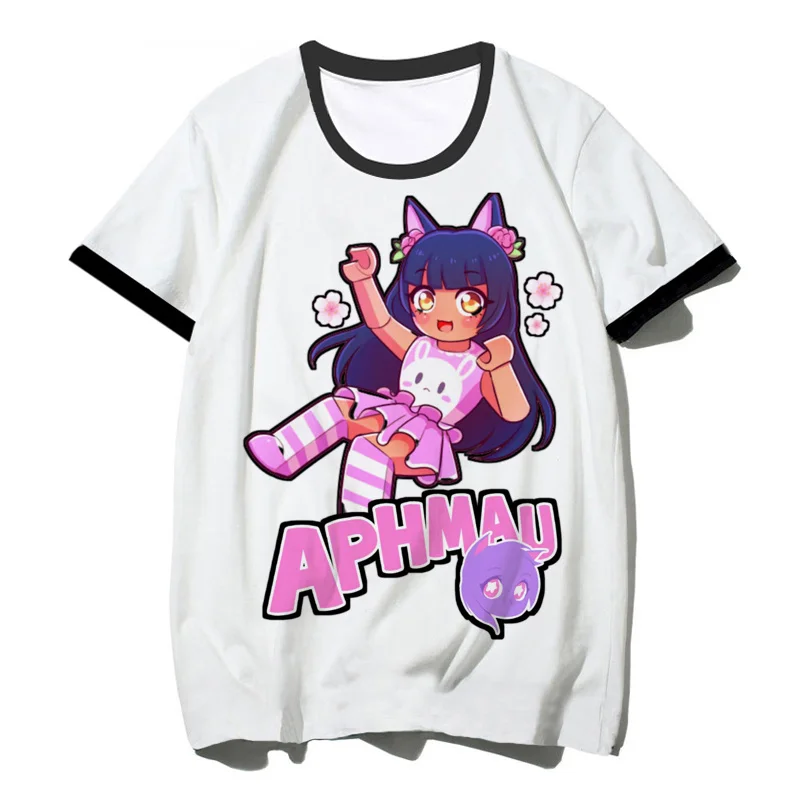 

aphmau t shirt men graphic casual print t shirt clothes manga streetwear