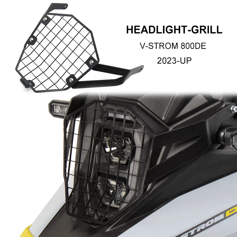 

Новая защита для передней фары мотоцикла, защитная накладка для SUZUKI светильник 800DE 2023 2024