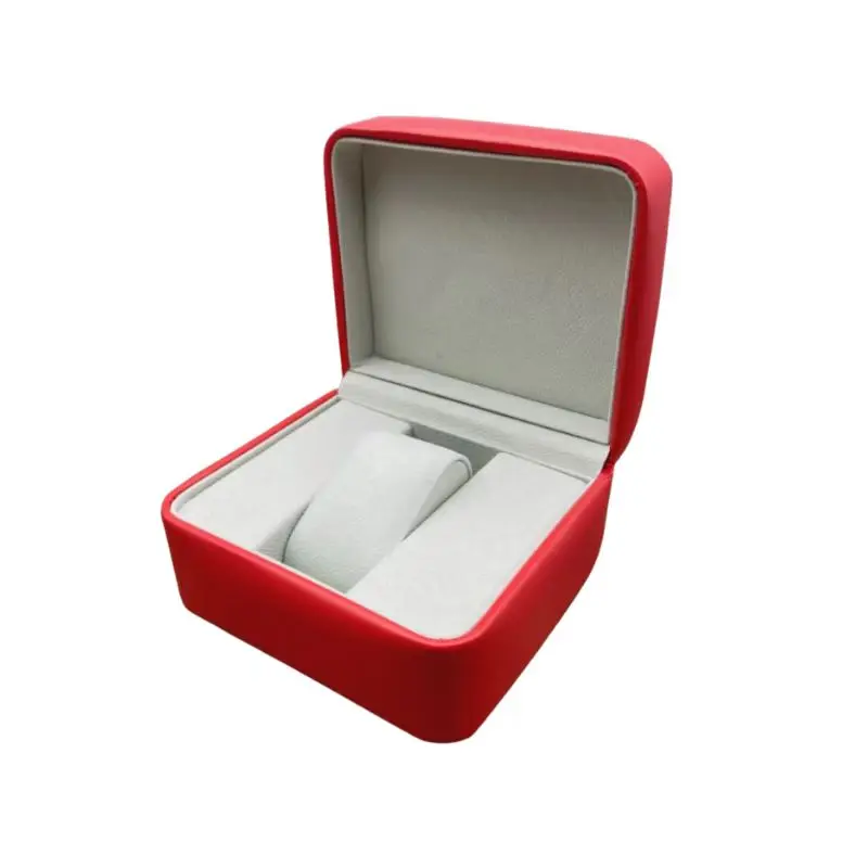 Factory Supplier RED  with Original Wooden Watch Box Luxury Brand with Papers Card Can Customization AAA Watche