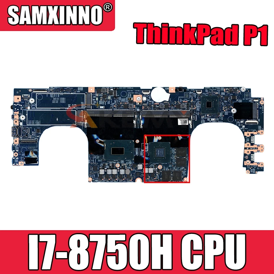 

Материнская плата для ноутбука Lenovo ThinkPad P1 17870-1 448.0DY04.0011 Take I7 8750H CPU Fru 01YU926 01YU660 01YU925 01YU659 01YU935