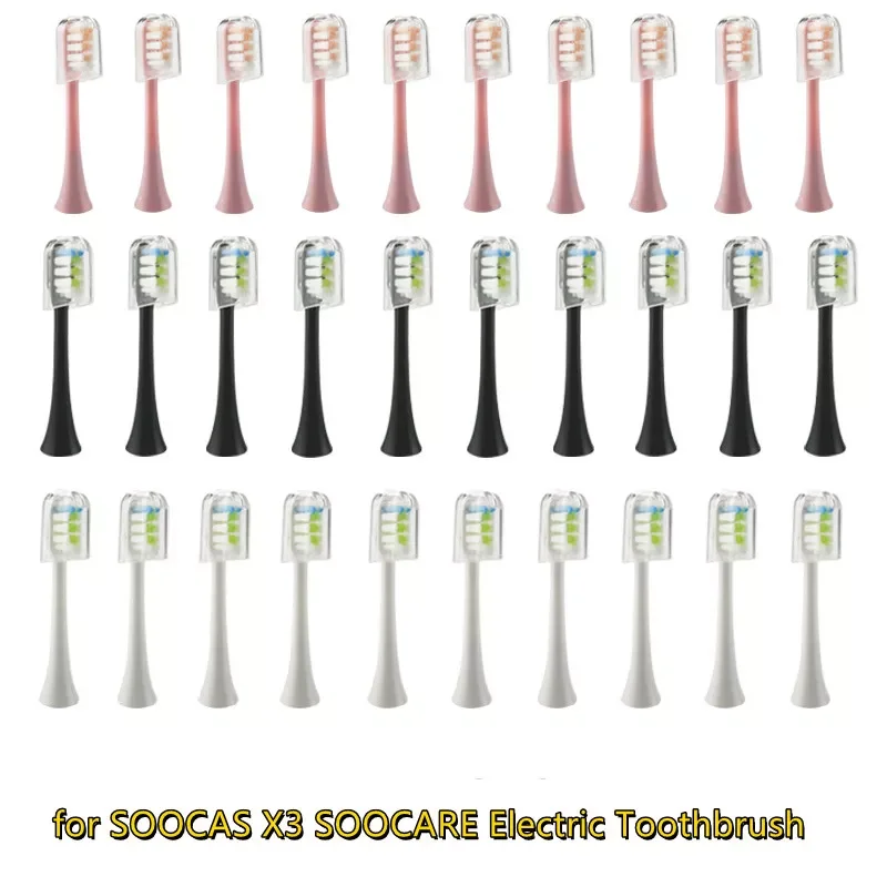 

2/3 шт., сменные головки для электрической зубной щётки SOOCAS X3 SOOCARE