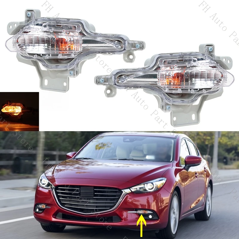 Фото Противотуманная фара для Mazda 3 Axela 2017 2018, передний бампер, противотуманная лампа №1