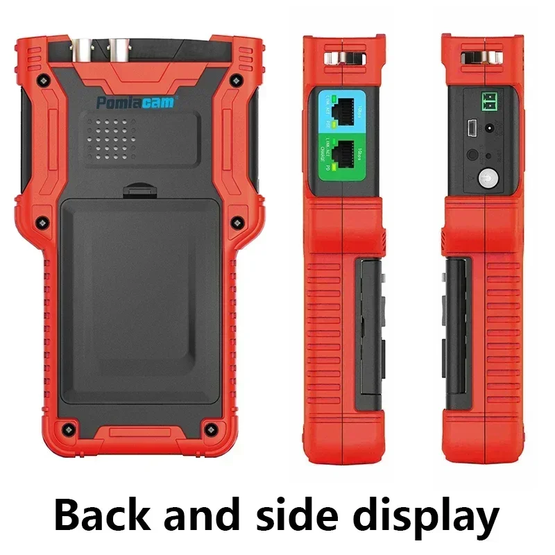 Фото T73 4-дюймовый экран CCTV TESTER Поддержка H.265/H.264 4K IP-камера TVI, AHD, CVI 3.0 Камера ONVIF Тест IP Конфигурация Тест IPC №4