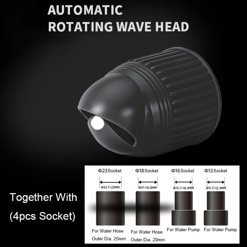 

Fish Tank Aquarium Wave Maker Outlet Wave Making Rotary Pump Head Accessory Tool Water Pipe Automatic Rotating for Wave Pump