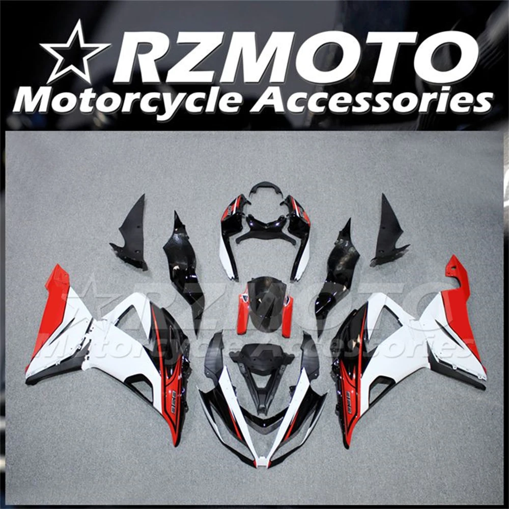 

4Gifts New ABS Fairings Kit Fit For Kawasaki Ninja ZX-6R ZX6R 2013 2014 2015 2016 2017 2018 599 13 14 15 16 17 18 Red White