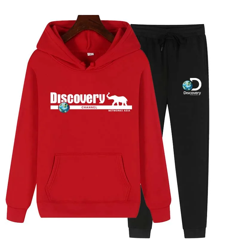 

2022 Fashion Brand Men's Sets Tracksuit Autumn New Women's Hoodies + Sweatpants Two Piece Suit Hooded Casual Sets Male Clothes