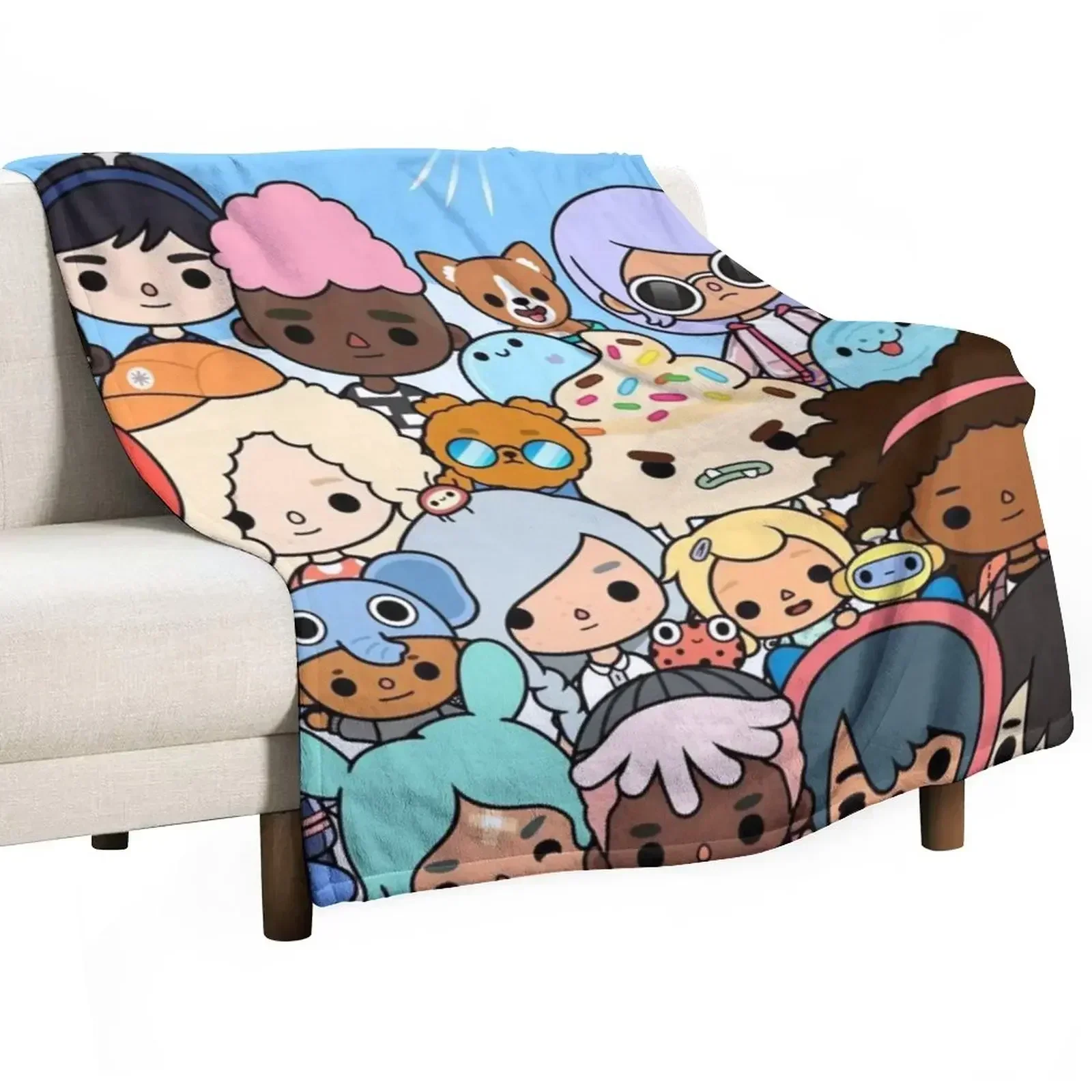 Одеяло Toca Boca Дизайнерские модные диваны Одеяла на заказ