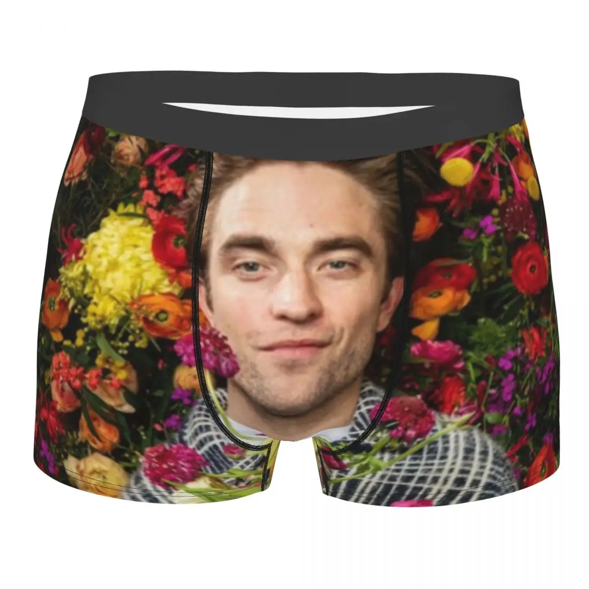 

Men's Good Time Robert Pattinson Boxer Briefs Shorts Panties Soft Underwear Rob Male Novelty Underpants