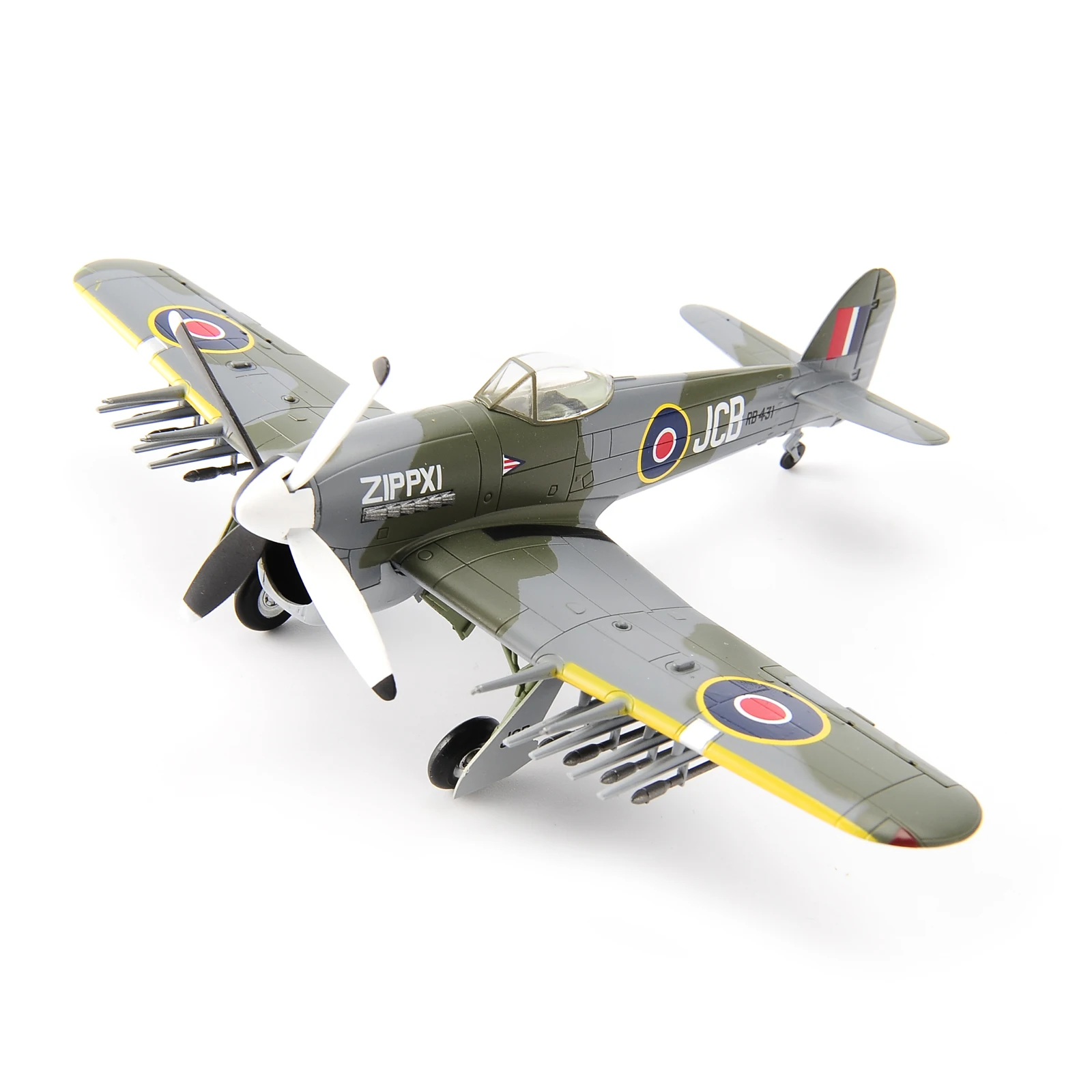 

1/72 Британский Тайфун времен Второй мировой войны MK 1B RB431 модель самолета-истребителя 36314, детские игрушки для коллекции