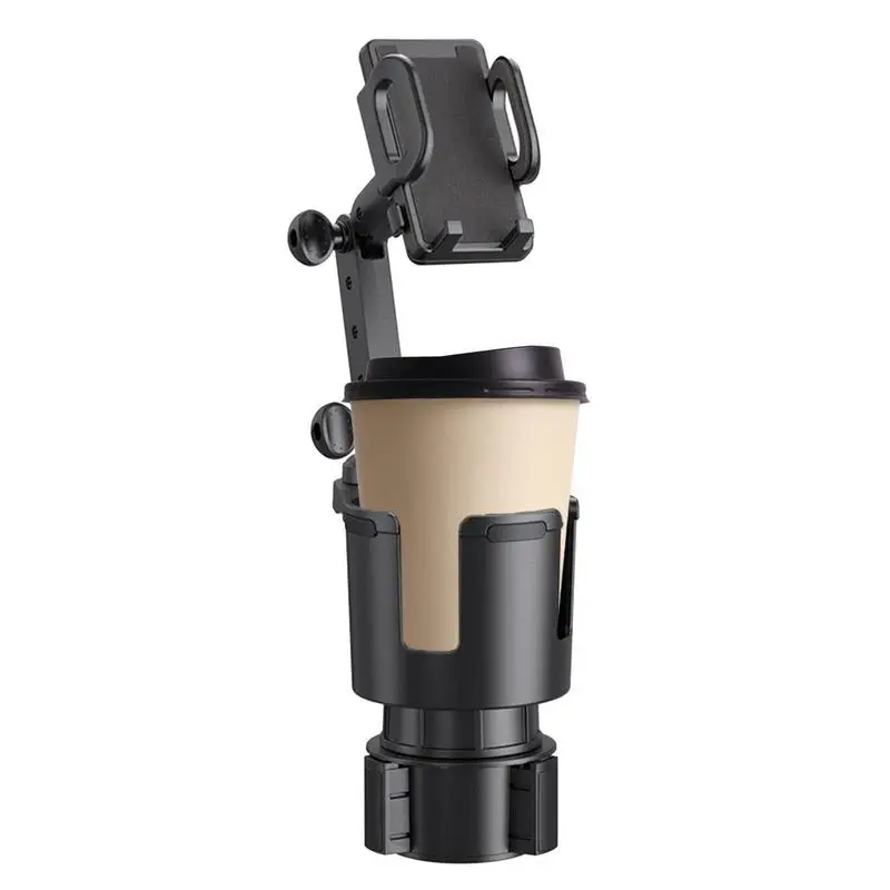 

Car Cup Holder Phone Mount Phone Holder Cup Holder 2 In 1 Cup Holder Phone Mount For Car Flexible Stable Car Cup Holder Adapter