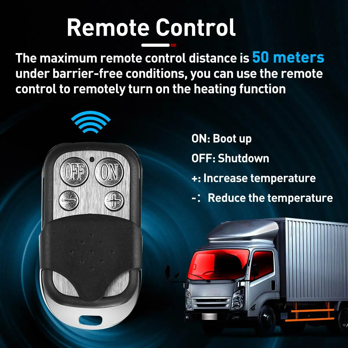 Автомобильный обогреватель с 4 отверстиями 12 В 5 кВт