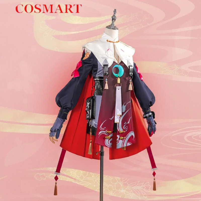 COSMART Wuthering Waves Danjin Косплей Костюм Cos Game Аниме Вечеринка Униформа Хэллоуин Играть