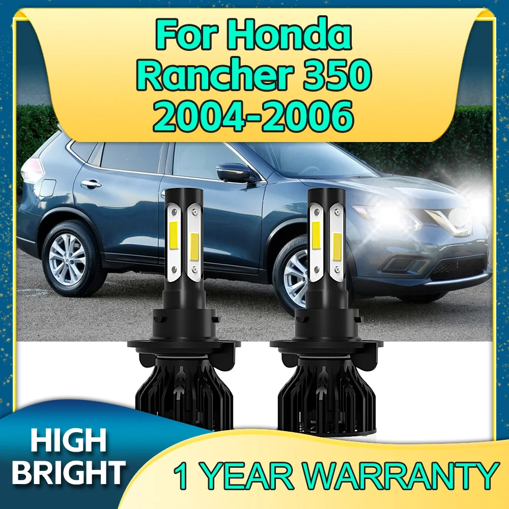 2 шт. светодиодные фары 180 Вт Canbus 4 боковых чипа 6000K H13 HiLo с охлаждающим вентилятором