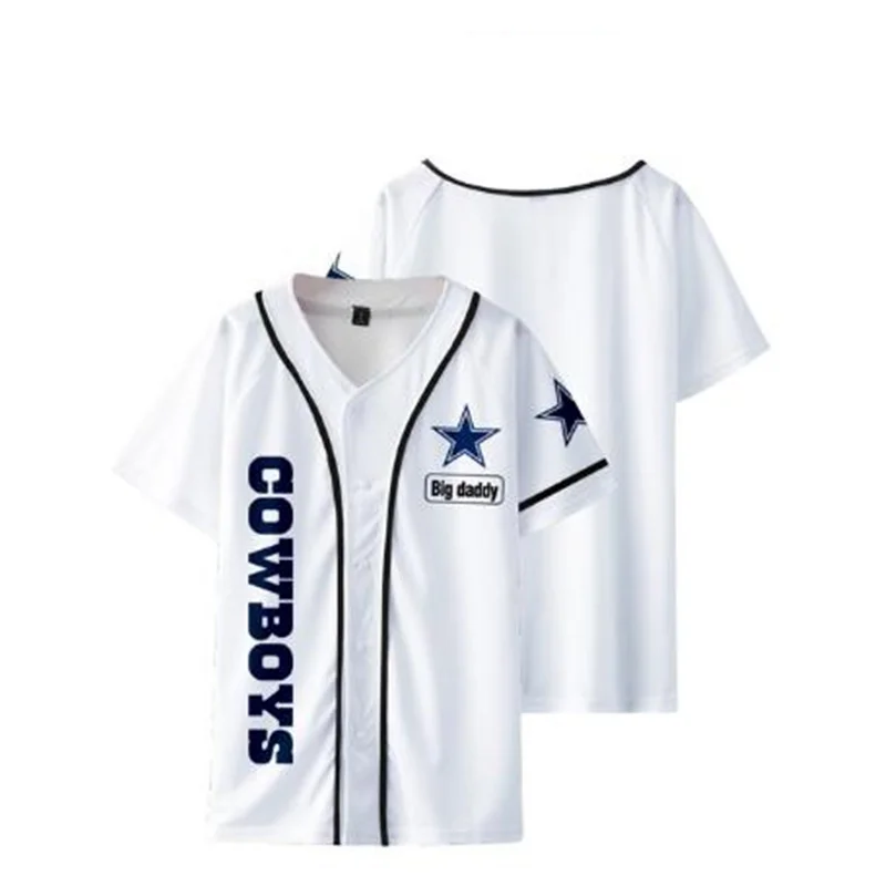 

Fashion Harajuku Summer Men's Baseball Jersey 3D Printed Baseball Jersey Unisex Street Casual Sports Short Sleeve Shirt