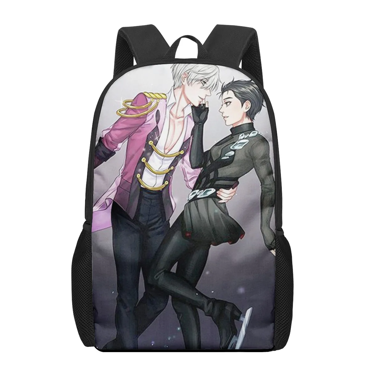 Anime Yuri on Ice 3D Print School Bags for Teenage Girls Boys Casual Children Bookbags Kids Backpacks Student Book Bag