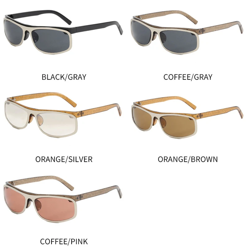 Y2K винтажные Роскошные брендовые дизайнерские изогнутые Квадратные