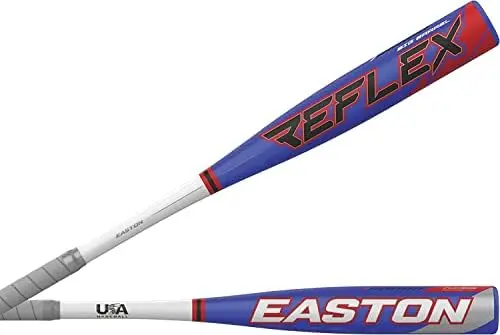 

| REFLEX Baseball Bat | USA | -12 Drop | 2 1/2" Barrel | 1 Pc. Aluminum Bat grip Girls softball Slide mitt Bat grip Girls softba