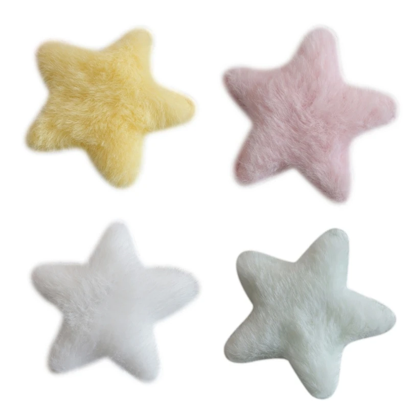 

Plush Star Y2K-Style Star Mini Star Hairpin Sweet Handmade Cute Pins Hairpin Headwear Hair Accessories Women Girls