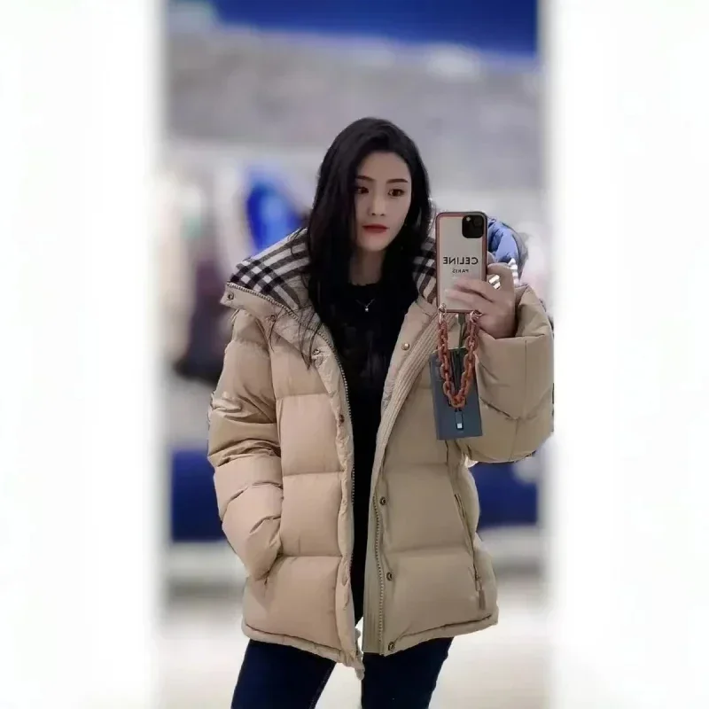 Bu *ber*y женский зимний пуховик толстые лучшие пуховики на молнии 90 модные гусином