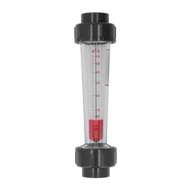 

Измеритель расхода жидкости высокая точность ABS пластиковая трубка дизайн 0,6 ‑ 6m ³/h расходомер воды новый