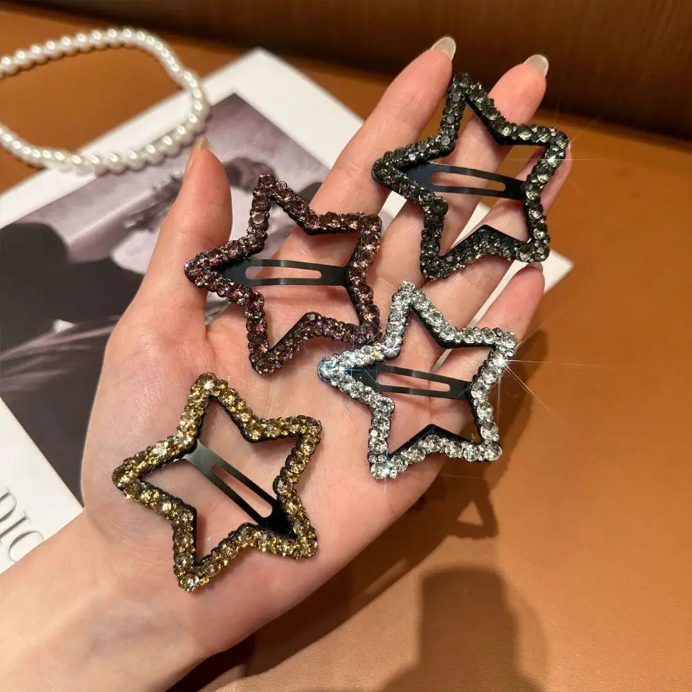 1 шт. заколка для волос со звездой