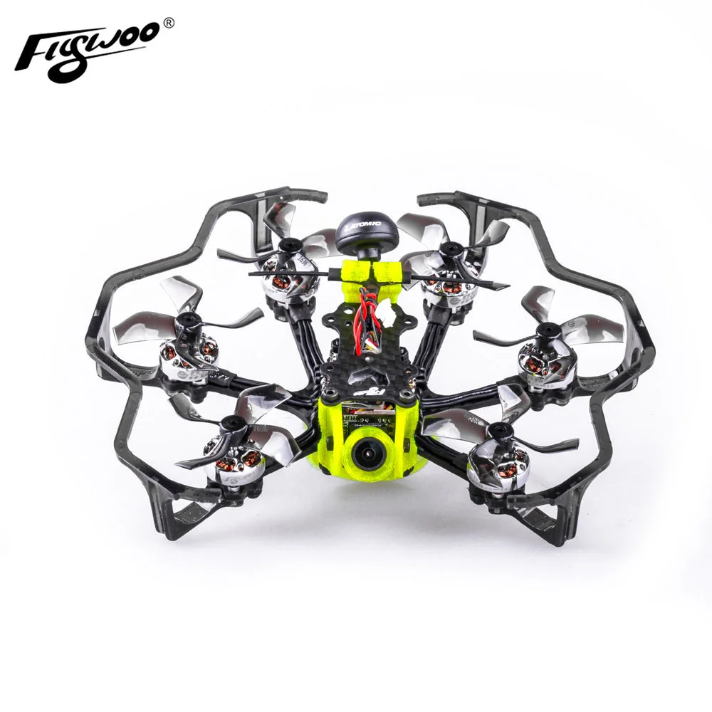 

Нано-аналоговый микро Дрон Firefly 1,6 ''Hex V1.2 (MPU6000) 1203 5500KV