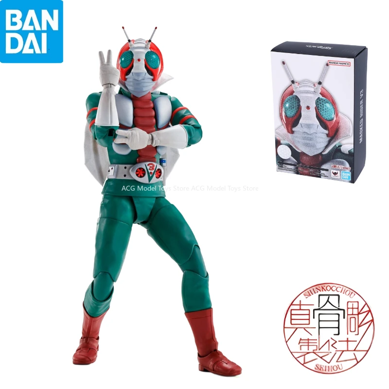 Женская 100% оригинальная Bandai S.H. Фигурка SHF в наличии Rider V3 экшн-фигурка