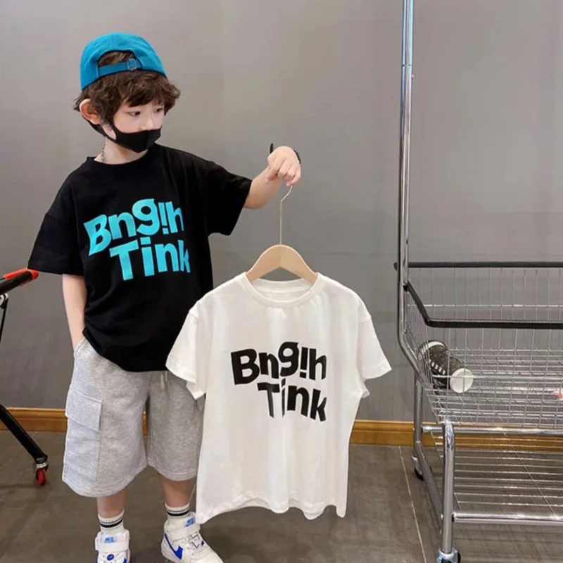 

Baby Tshirt Infant Boy's T-shirt Children's T-shirts For Kids Clothes Tee Summer Short Sleeve Korean Boys Korea Tops Clothing