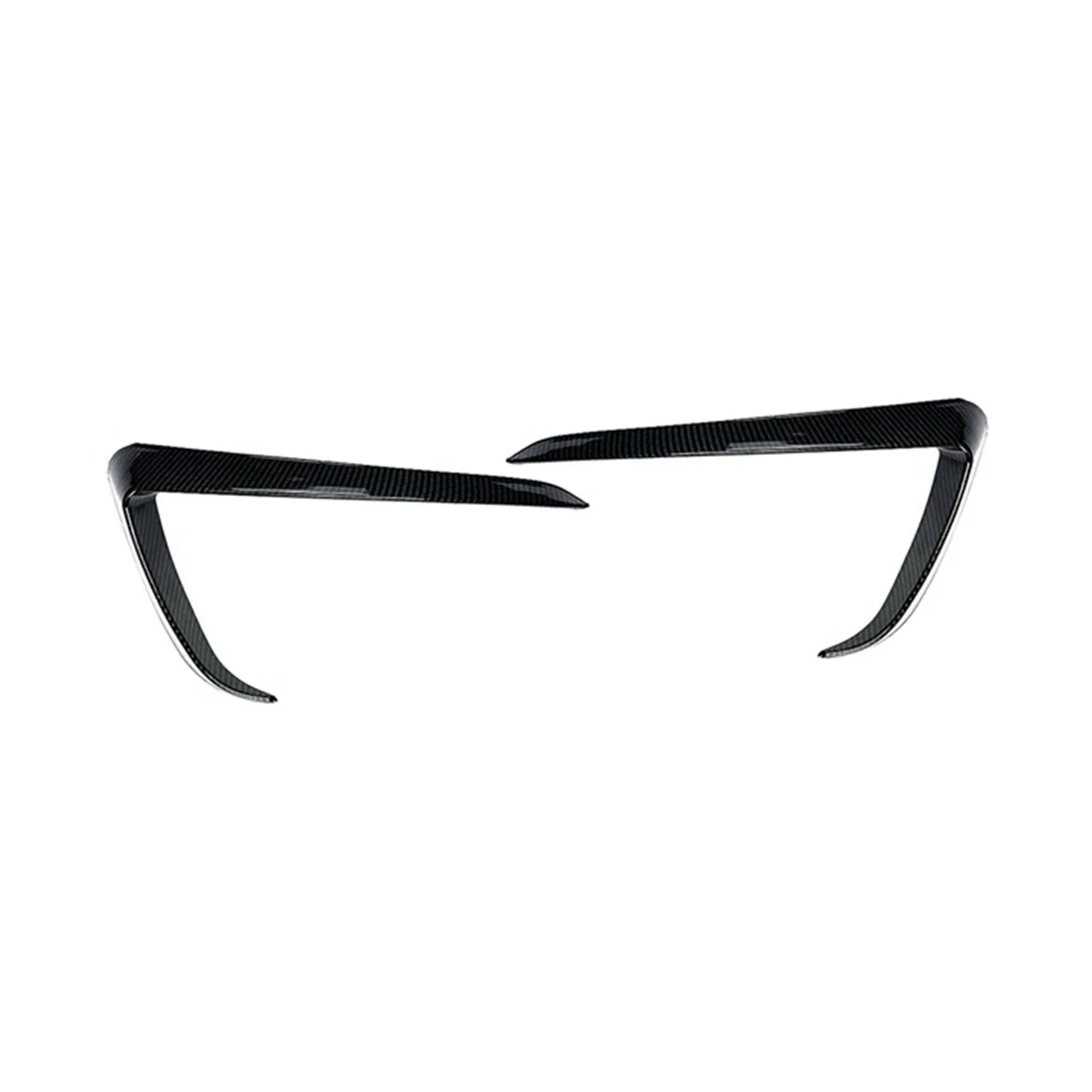 

Fog Light Trim Frame Fog Light Wind Cutter Front Bar Fog Light Wind Cutter Car for Tesla Model S 2022