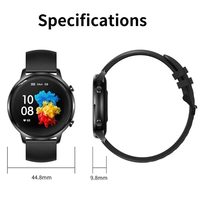 Smart Watch T18 Fashion Girl Women Sports Fitness Tracker Bracelet BT Call Heart Rate Monitoring Lady Female Smartwatch