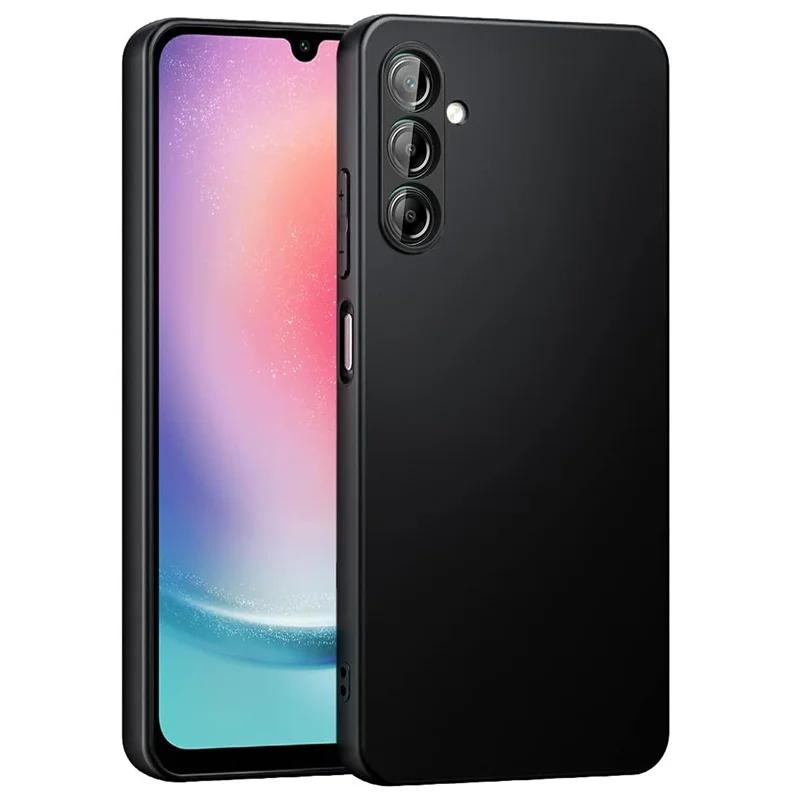 

TPU Case for Samsung A24 A34 A54, Black Cover A24 4G Soft Liquid Phone Cases A34 5G Samsung A54 5G Case Samsung Galaxy A24