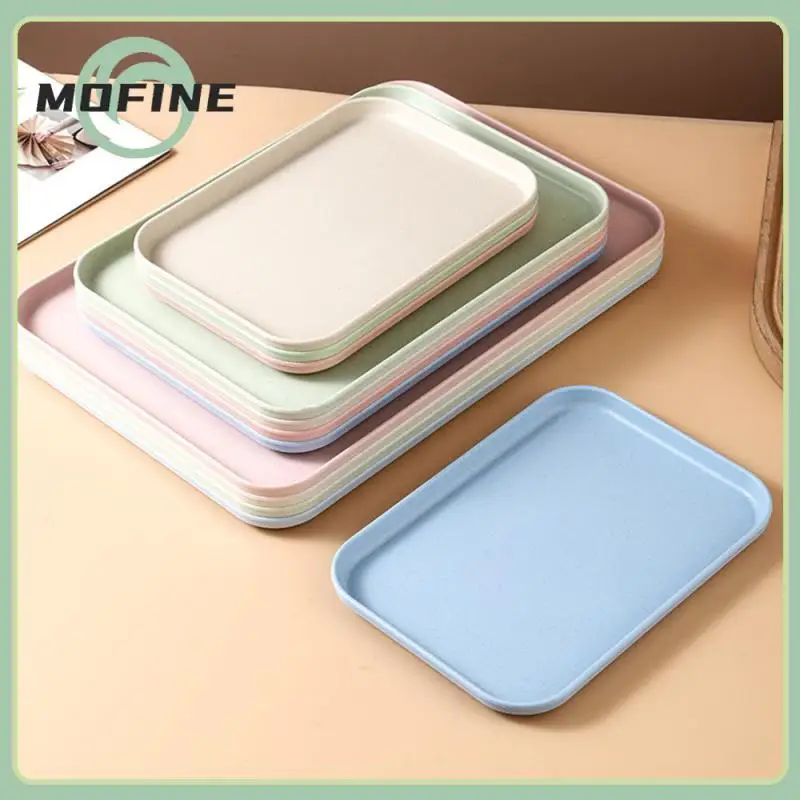 

Tray Containers Coffee Table Tea Cup Storage Plate Snack Fruit Plate Jewelry Storage Rectangle Storage Tray Home Decor