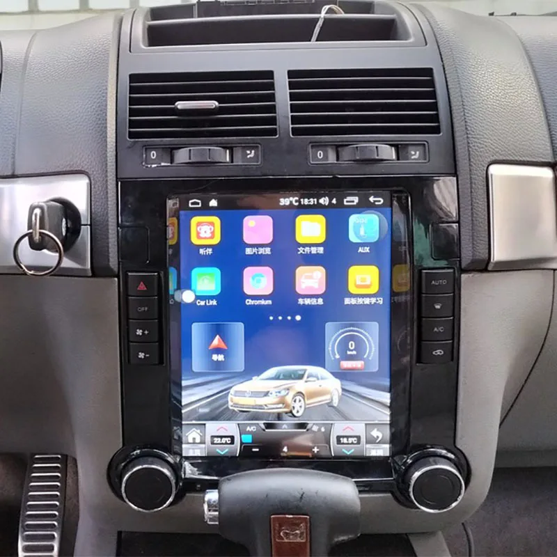 Автомагнитола Xdcradio мультимедийный плеер на Android 11 с GPS для Volkswagen Touareg типоразмер 2
