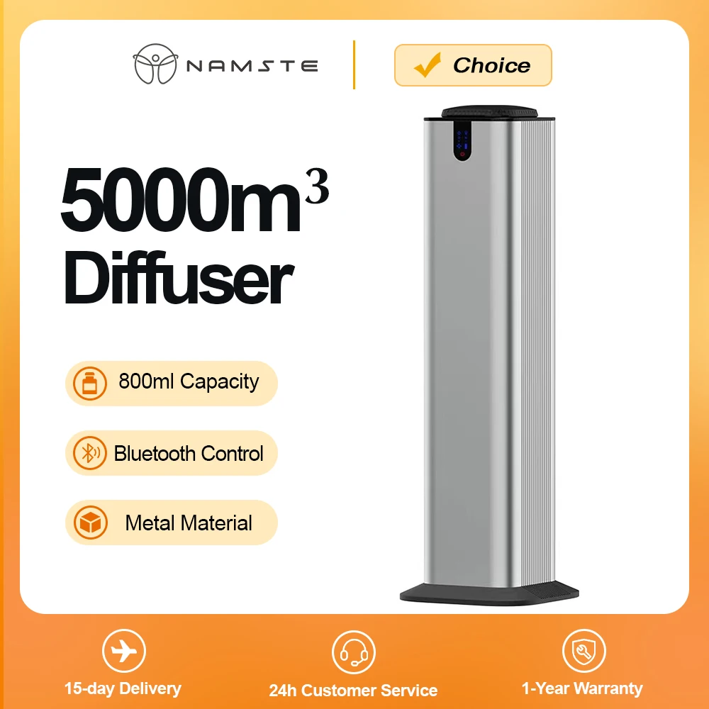 NAMSTE 5000m ³ колонковый диффузор для ароматерапии освежитель воздуха дома с