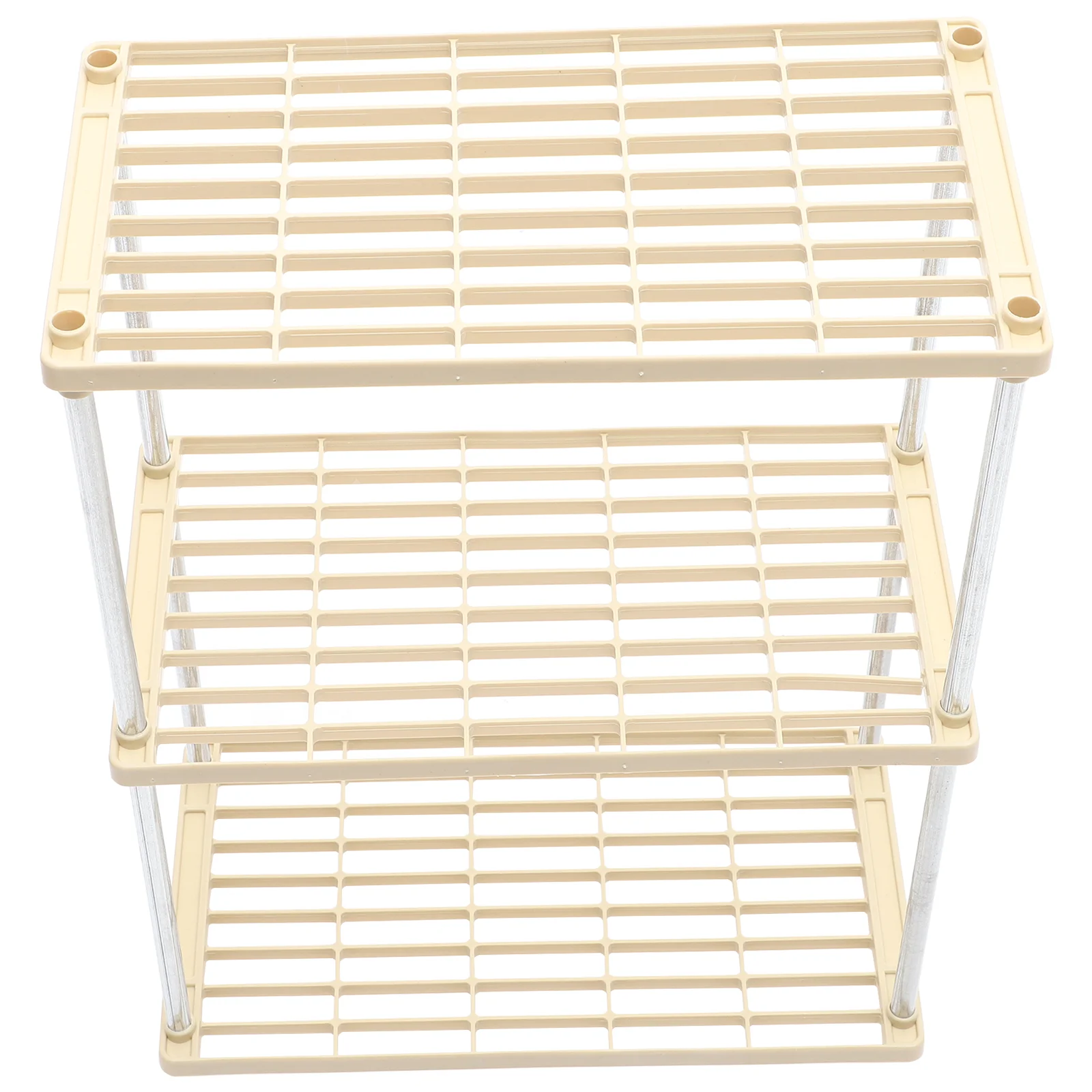 

Storage Rack Kitchen Organizer Shelving Shelf Bathroom Cabinet Tier Unit