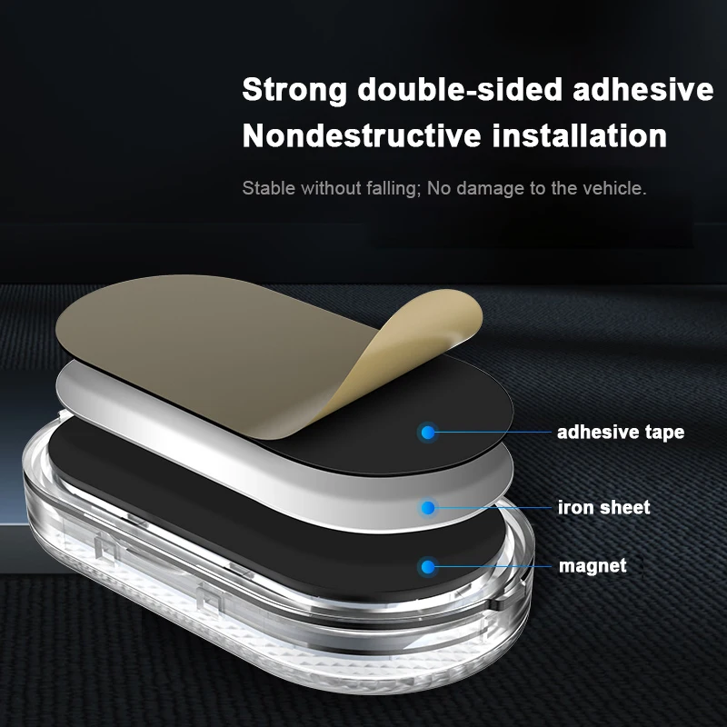 Автомобильный светодиодный сенсорный светильник беспроводной внутренний для