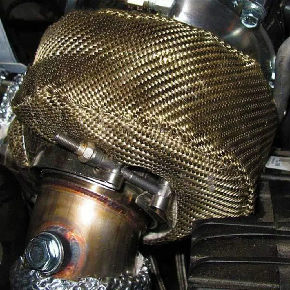 Турбокомпрессор Glasvezel Turbo Hitteschild Deken Cover T2 T25 T28 T3 T4 T6 Meest турбина с защитой от высоких