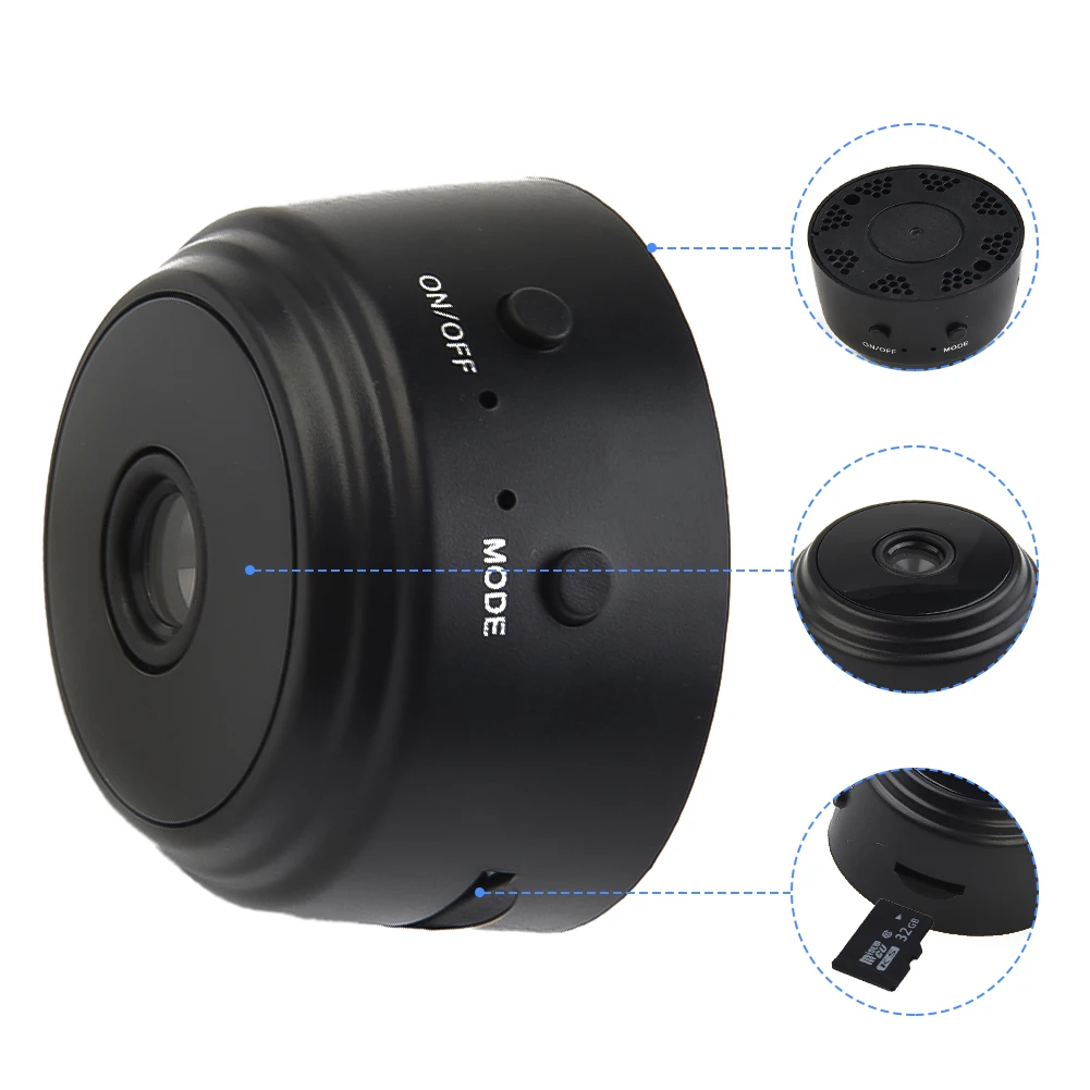 

1 Set Auto 1080P Wireless Magnetic Trailer Hitch Rear View Camera Back-Up Monitoring Device 32G Night Vision HD Camera