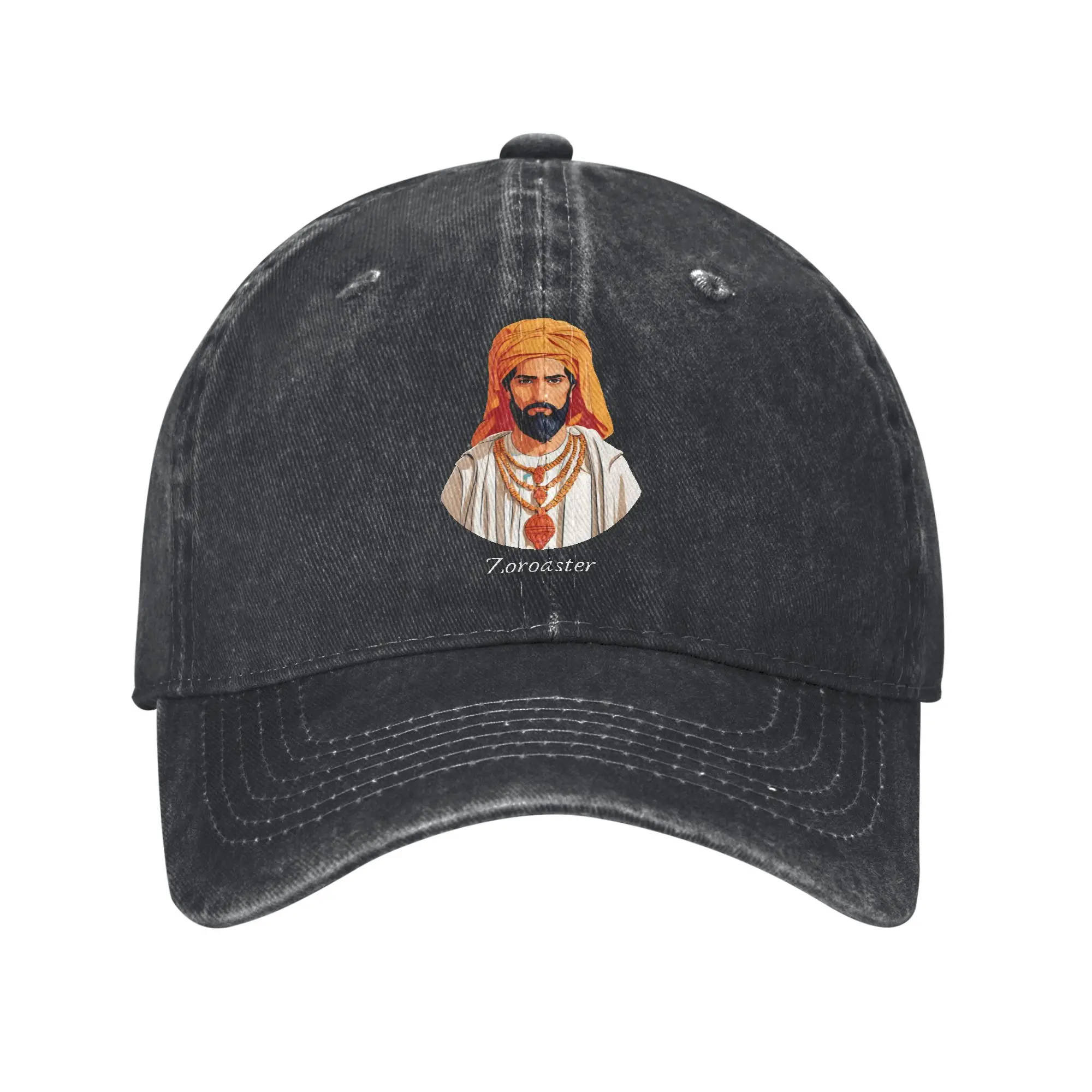 Фото Бейсболка Zoroaster Zarathustra Zoroastrianism Zoroastrian Iran Spring Vintage Trucker Hat Men Print Hot Sale Baseball Caps №1