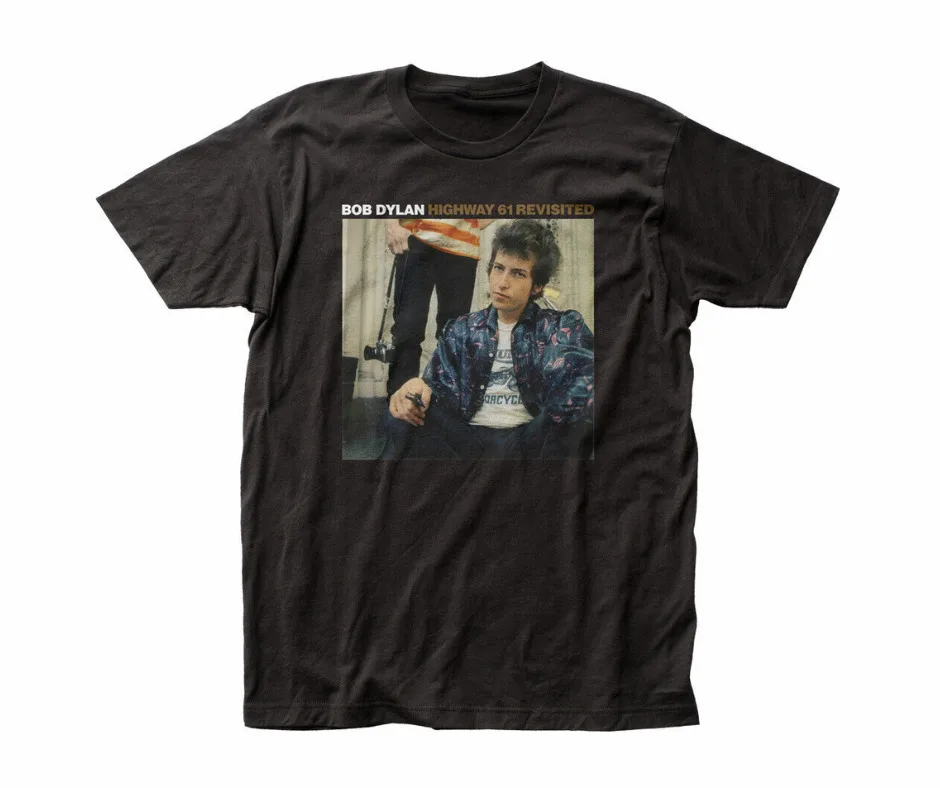 Перевиденная футболка Bob Dylan Highway 61