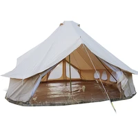 luxury glamping outdoor tourist canvas safari tent