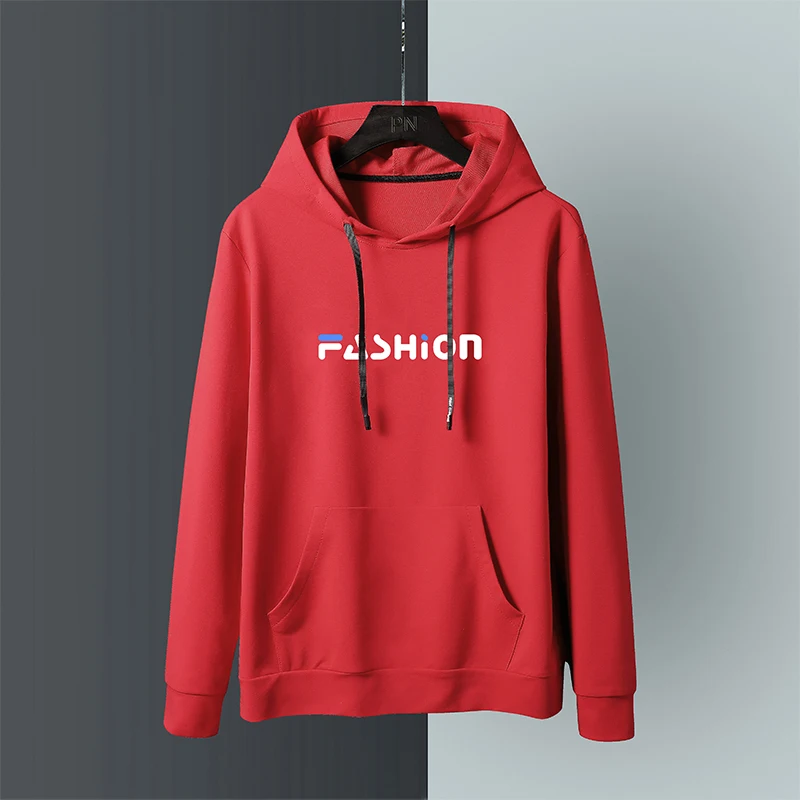 

Plus Size 8XL-M Prining Solid Color Long Sleeves Hoodies Sweatshirt Cotton Sweatshirt Pullover Loose Solid Sweater Korean