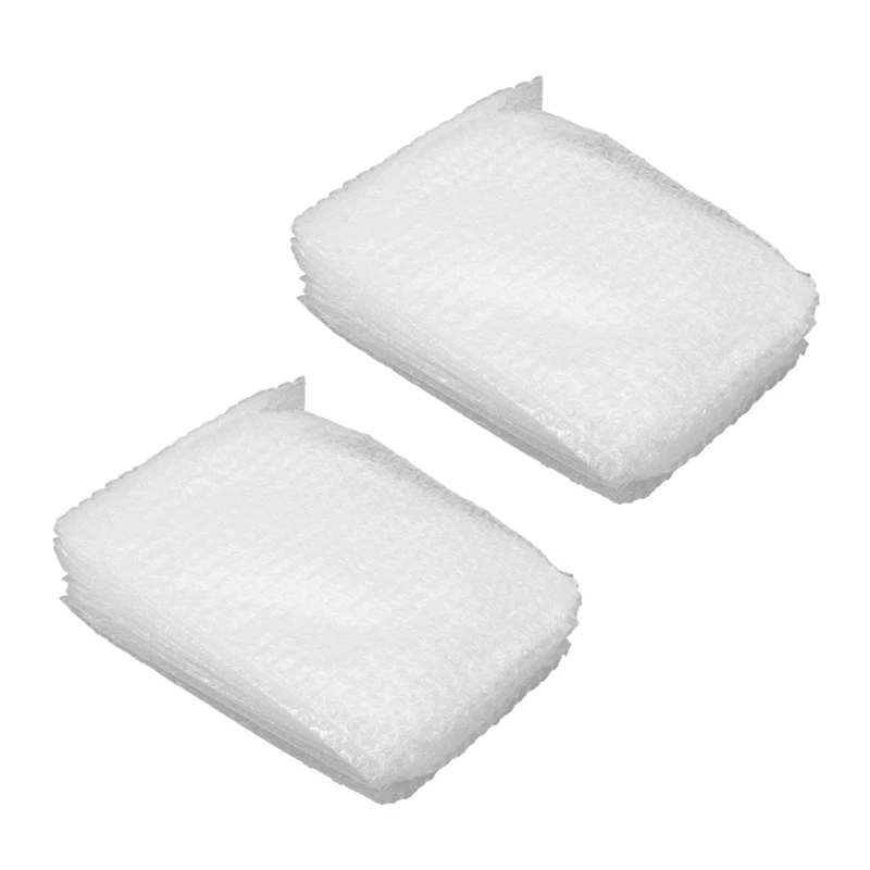 

Lot 40Pcs Clear Recyclable Packing Small Pouches Poly Bubble Envelopes Wrap Bags, 17X25cm/6.69X9.84Inch