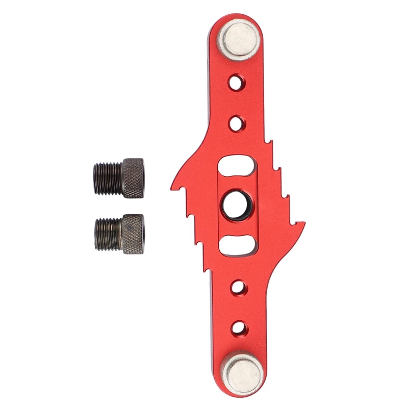 

2In1 Center Punch Locator High Precision Self Center Dowel Jig 6-10Mm Hole Drilling Guide Kit Hole Drilling Locator