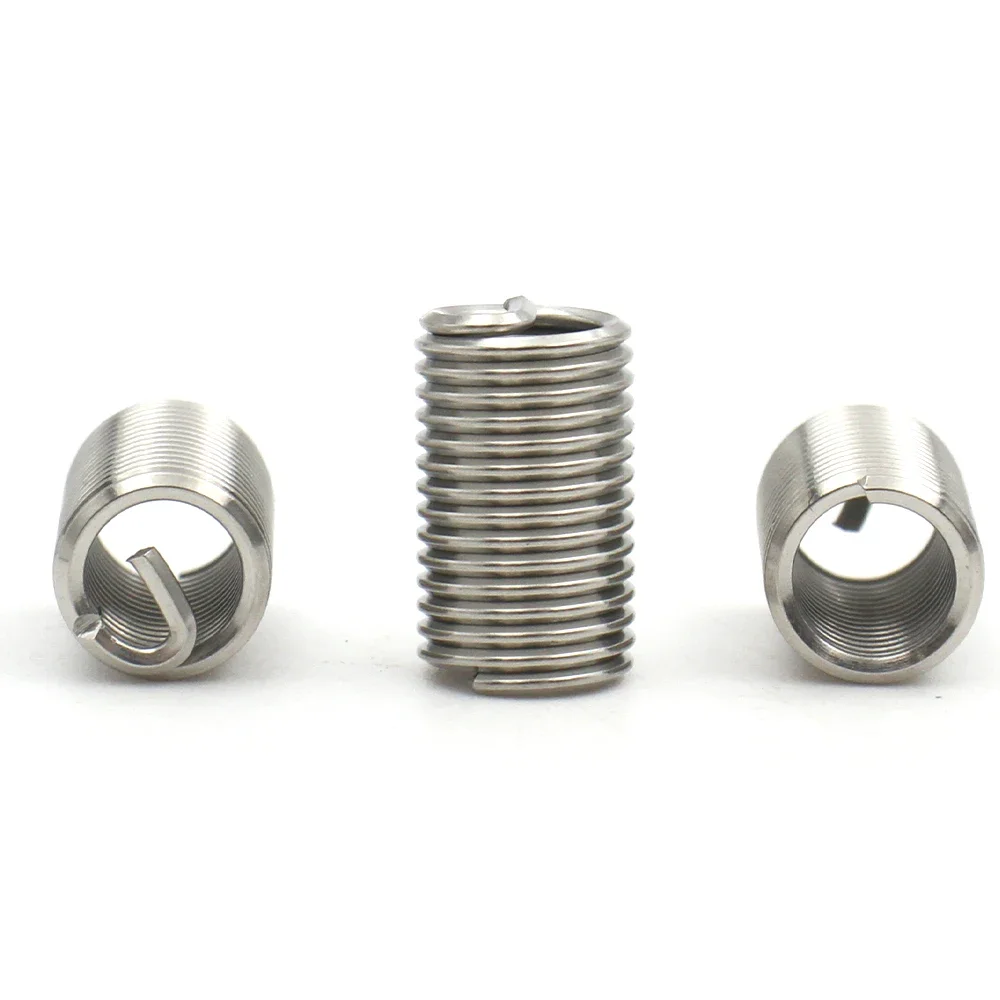 2/5/10/30 шт. M1.6 M2 M2.5 M3 M4 M5 M6 M8 ~ M24 304 спиральная проволока из нержавеющей стали втулка