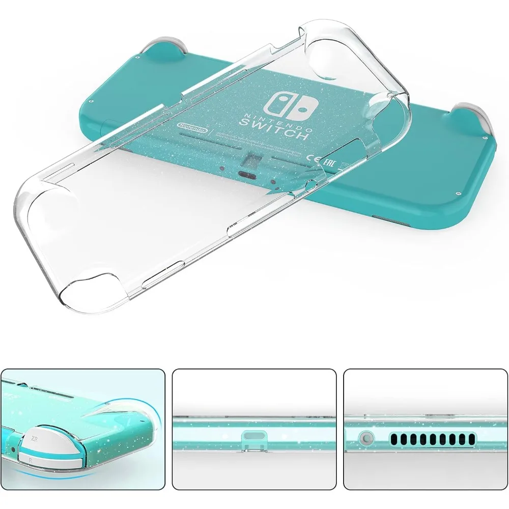 Защитный чехол для Nintendo Switch Lite с 6 чехлами больших пальцев